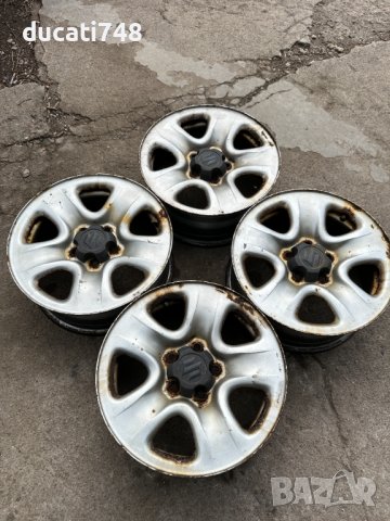 Железни джанти 5x114.3, 16" Suzuki Grand Vitara, Toyota RAV 4, снимка 1 - Гуми и джанти - 43885034