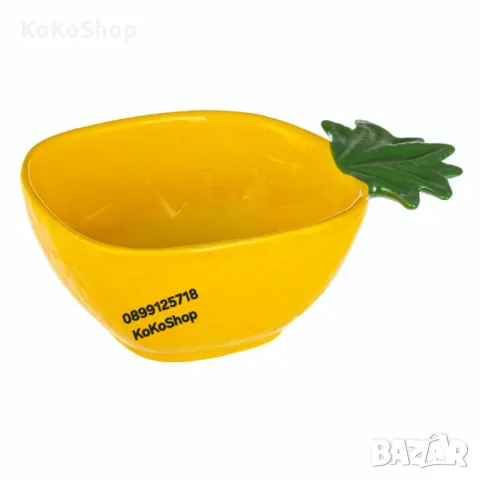 Купа "Ананас"-17x11x6 см./купичка "Ананас"/керамична купа, снимка 2 - Други - 50000984