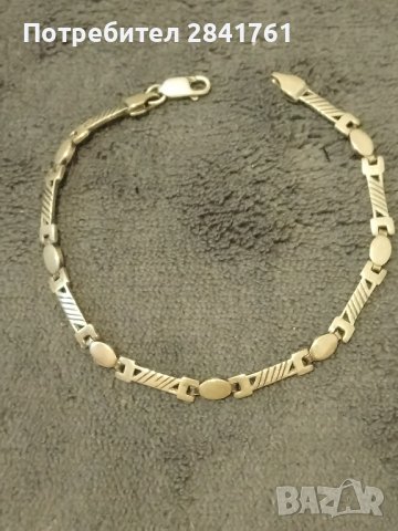 Мъжка сребърна гривна, снимка 4 - Гривни - 43896668