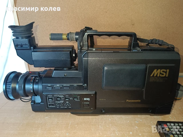 видеокамера "PANASONIC MS1"/SVHS/, снимка 7 - Камери - 50535158