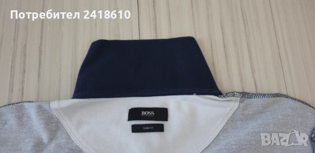 Hugo Boss  Cotton Slim Fit Mens Size M ОРИГИНАЛ! Мъжка Тениска!, снимка 12 - Тениски - 50703923