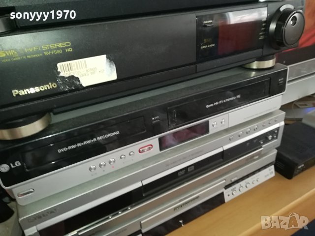 panasonic pioneer sony hdd/dvd/video 2111231516, снимка 6 - Плейъри, домашно кино, прожектори - 43089115