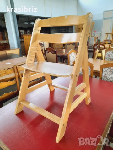 Масивно детско столче внос от Германия , снимка 1 - Столове - 39007464