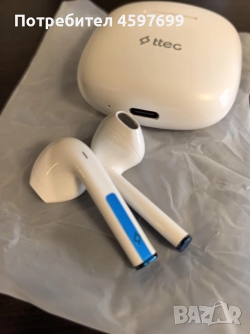Чисто нови безжични слушалки ttec. , снимка 2 - Слушалки и портативни колонки - 51896237