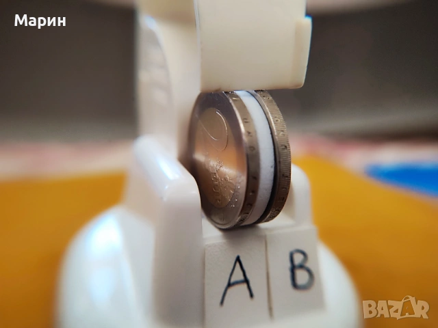   УНИКАЛНА Евро монета с  ГРЕШКИ в дизайна, снимка 5 - Нумизматика и бонистика - 47809755