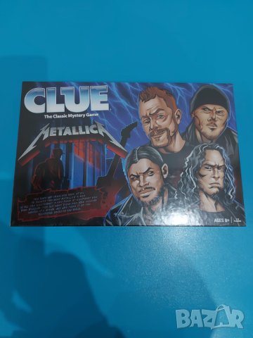 Metallica Clue настолна игра, снимка 1 - Настолни игри - 36118414