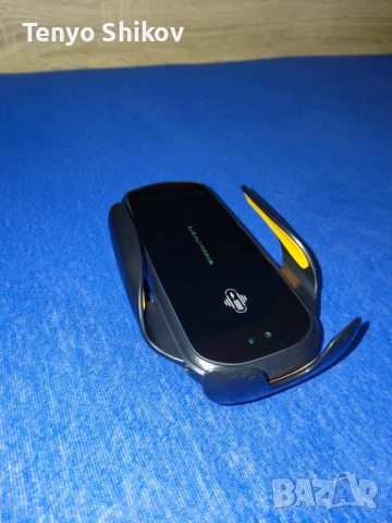Car Wireless Charger T1- Стойка за телефон, снимка 3 - Зарядни за кола - 53483017