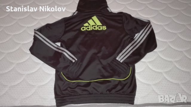 Горнище Adidas с висока яка и връзки, снимка 4 - Спортни дрехи, екипи - 32712344