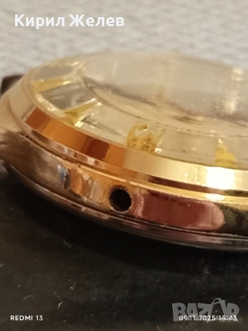 Стар механичен часовник мъжки INGERSOLL SHOCKPROOF за КОЛЕКЦИОНЕРИ 51564, снимка 7 - Антикварни и старинни предмети - 52351814