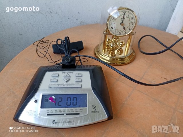 Радио часовник с прожекция на часа на тавана , снимка 15 - Други - 36710177