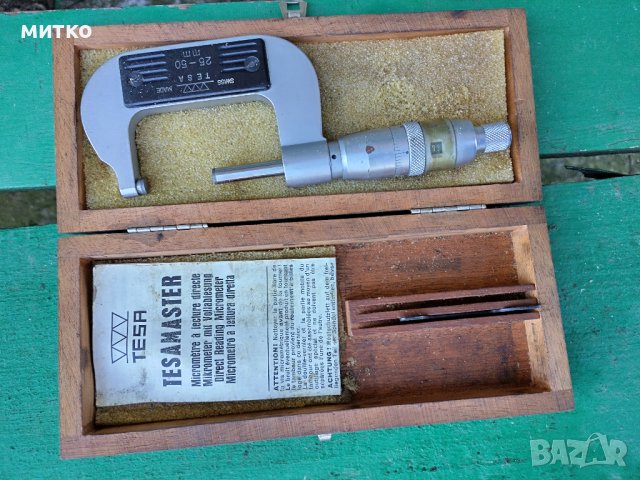 микрометър tesamaster, снимка 2 - Други инструменти - 43610828