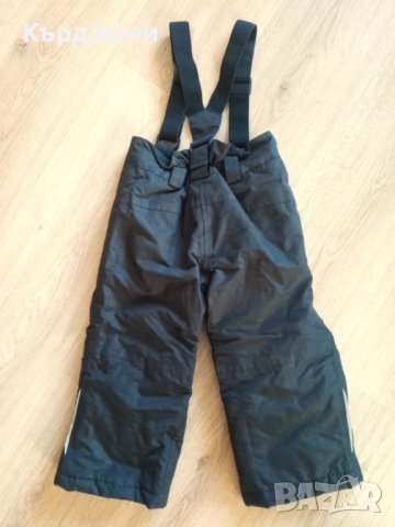 Дебел Гащеризон Панталон с Тиранти Lupilu 92 см. 2 г. За Зимата, снимка 2 - Детски панталони и дънки - 43158418