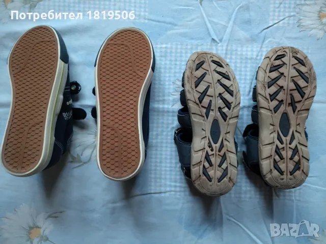 летни обувки за момче номер 35,2бр по 5лв+бонус7бр чорапки, снимка 8 - Детски обувки - 50330290