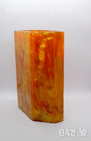 Стара Ваза Български Каталин Тежка 551 грама, снимка 9 - Други ценни предмети - 51849065