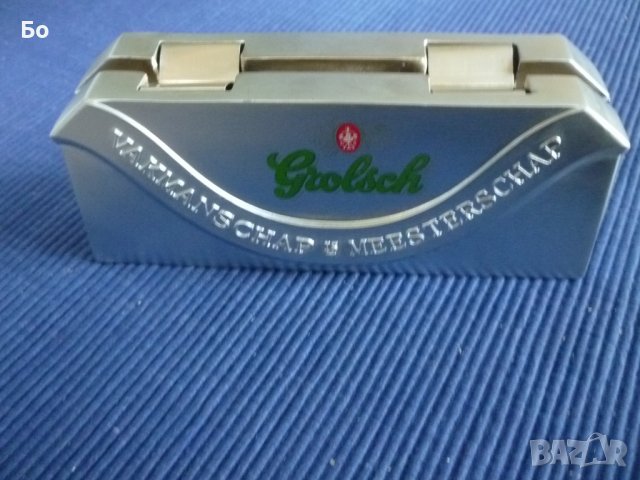 стойка за метални табели с логото на бира Grolsch, снимка 8 - Колекции - 40022292