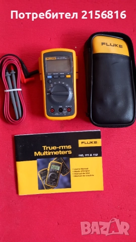 Fluke 112 True RMS Multimeter нов, снимка 6 - Друга електроника - 52801927