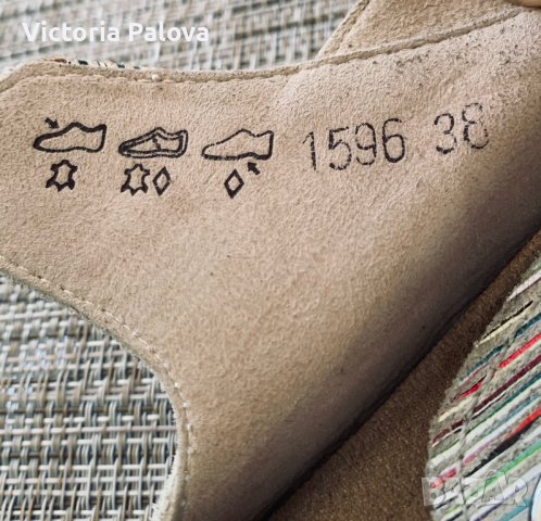 Модерни скъпи сандали HELVESKO Швейцария, снимка 11 - Сандали - 37743745