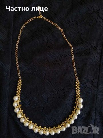 Колие и гривна от изкуствени перли. , снимка 3 - Колиета, медальони, синджири - 28331638