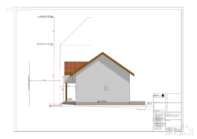 ОТ СОБСТВЕНИК! Продавам парцел с проект за къща в с. Гинци, снимка 3 - Парцели - 52389312
