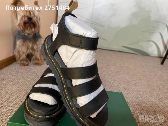 Сандали DR. MARTENS Blaire Hydro - Черни, снимка 1