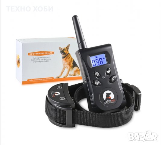 ЕЛЕКТРОНЕН НАШИЙНИК ЗА ОБУЧЕНИЕ ДО ДВЕ КУЧЕТА,ГОЛЯМ ОБХВАТ,ВОДОУСТОЙЧИВИ, снимка 17 - За кучета - 34640606