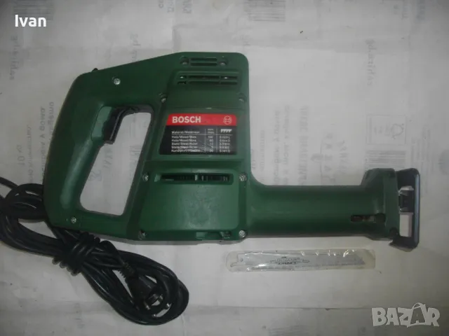 НОВ 550W BOSCH SCINTILA SA ШВЕЙЦАРСКИ ОРИГИНАЛЕН САБЛЕН РЕЦИПРОЧЕН ТРИОН ЕЛЕКТРИЧЕСКА НОЖОВКА БОШ 