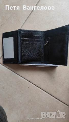 портфейл естествена кожа, снимка 4 - Портфейли, портмонета - 52895277