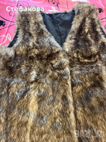 Елек с къс косъм, снимка 2 - Елеци - 43375348