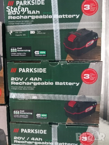 Нови- Батерия + Зарядно PARKSIDE, снимка 6 - Други инструменти - 49055060