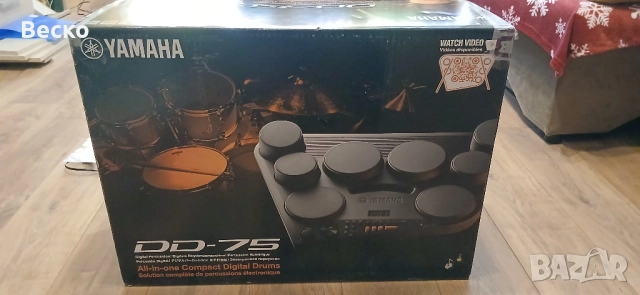 Продавам YAMAHA DRUMS DD-75, снимка 6 - Ударни инструменти - 52374929