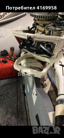 Извънбордов двигател Johnson 6hp 2t къс ботуш, снимка 6 - Такъми - 53166823