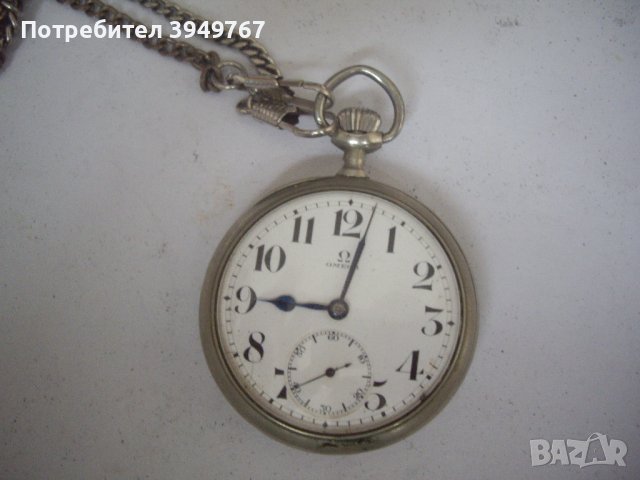 Стар джобен часовник''Омега'' от 1919 г., снимка 1 - Антикварни и старинни предмети - 43817247