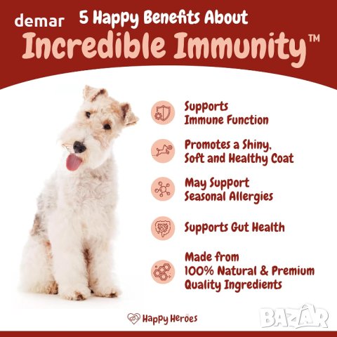 Добавки за кучета, различни: за имунитет, мултивитамини, пробиотици, снимка 7 - За кучета - 43020884