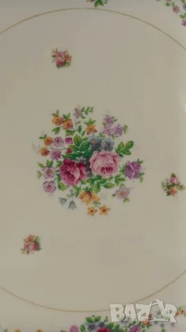 Порцеланово плато с цветя - Krautheim, Германия, снимка 2 - Други - 50168769