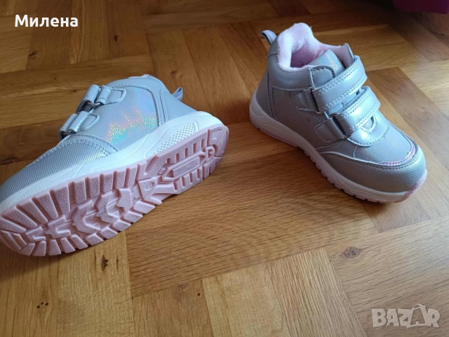 Нови сребристи боти Air Star , снимка 6 - Детски боти и ботуши - 52182519