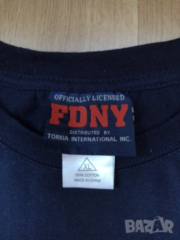 FDNY / Fire Department New York - мъжка тениска, снимка 5 - Тениски - 52694428