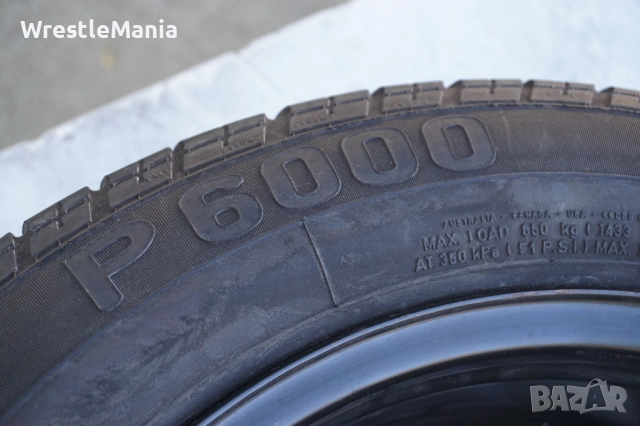 Оригинална Резервна Джанта за Mercedes W210 71/2x16H2/ET41 /Гума Pirelli P6000 215/55/16/3мм Грайфер, снимка 11 - Гуми и джанти - 51953919