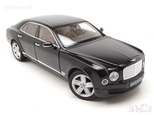 Bentley Mulsanne 2014 - мащаб 1:18 на RaStar модела е нов в кутия, снимка 10 - Колекции - 29888901