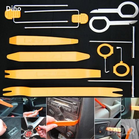 Комплект инструменти за демонтаж на автомобилен интериор