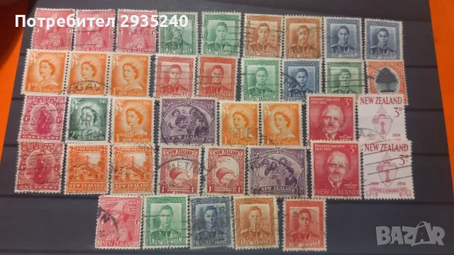 Марки New Zealand