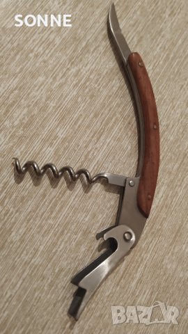 Джобен нож - неръждаема стомана и дърво, снимка 12 - Ножове - 36866361