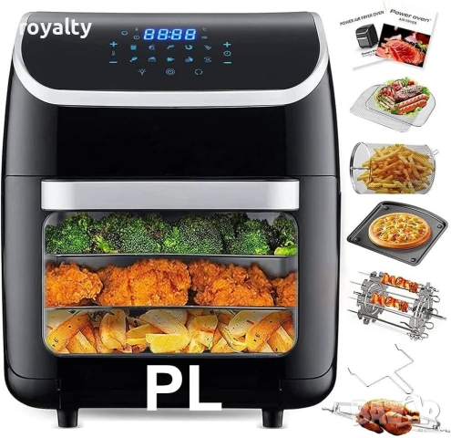 Еър Фраер Stella Power Air Fryer Oven – 12 литра, 1800W, снимка 6 - Други стоки за дома - 51733852