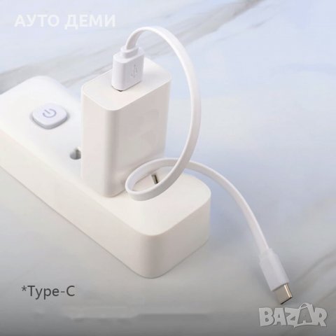 Качествен кабел USB към Tipe C или mikro USB с дължина 1.5 м за смартфон телефон таблет, снимка 6 - USB кабели - 37161331