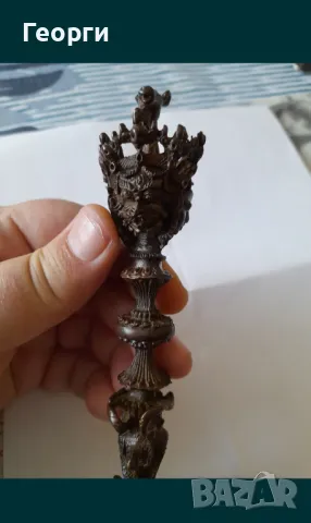 Будистки ритуален нож-1, снимка 12 - Антикварни и старинни предмети - 50125261