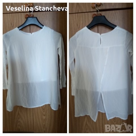 Официална бяла блуза , снимка 1 - Детски Блузи и туники - 38106478