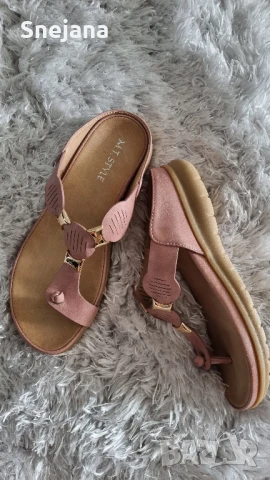 чехли естествена кожа за 13лв от 99лв , снимка 7 - Чехли - 50993599