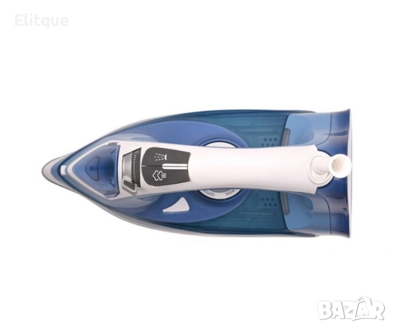 Парна ютия – 2200W, керамична плоча, 380мл резервоар, лилава и синя, снимка 4 - Ютии - 52842408