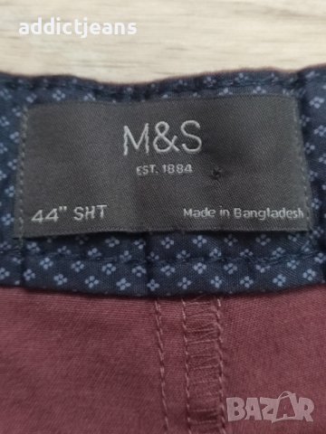 Мъжки къси панталони Marks & Spencers размер 44, снимка 5 - Къси панталони - 43896274