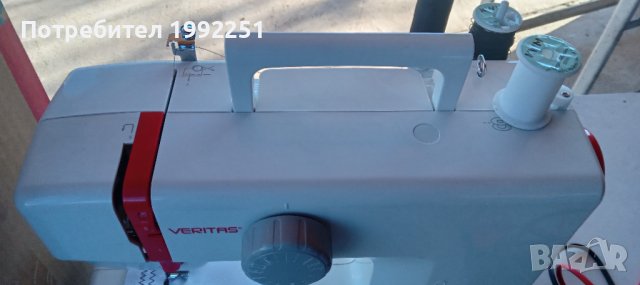 Шевна машина НОМЕР 07. Veritas Janis. Ревизирана. Работеща с мостра на някой видове на шиене. Готова, снимка 2 - Шевни машини - 43573580