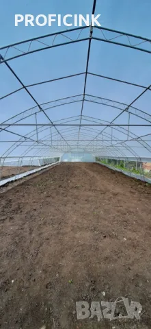 ОРАНЖЕРИИ- Българско производство”Тунелен тип”/полиетиленова оранжерия 8м ширина, снимка 5 - Оранжерии - 47833158